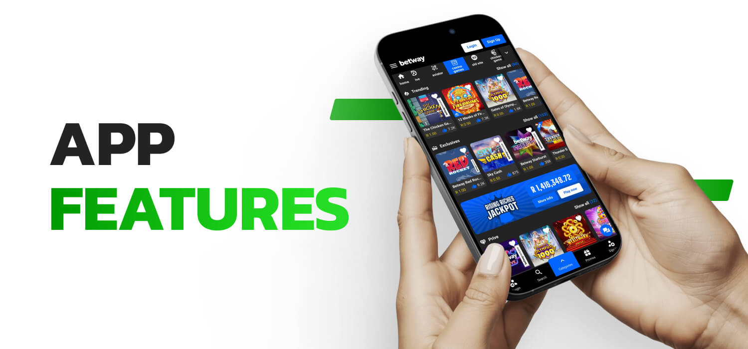 betway app main features