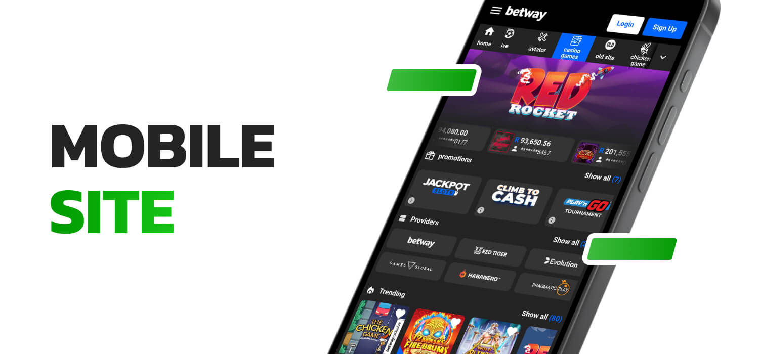 betway mobile site