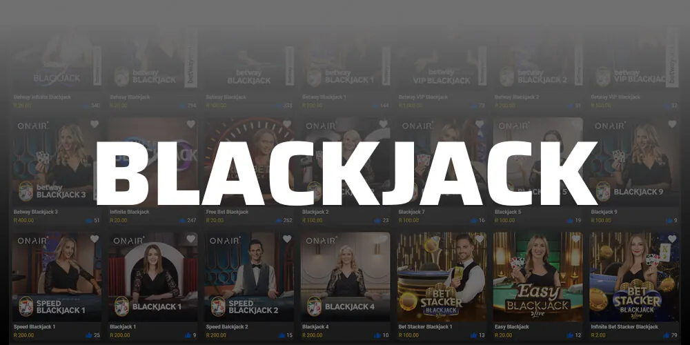 blackjack on betway