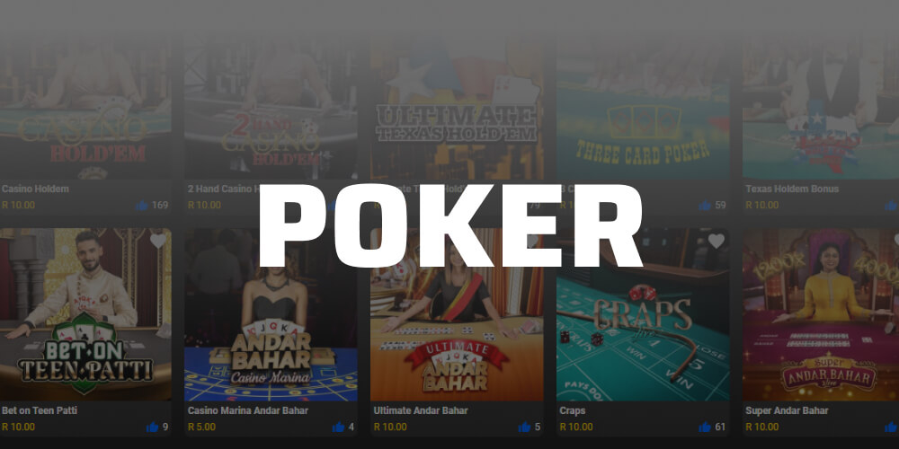 poker on betway